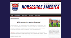 Desktop Screenshot of horseshoeamerica.com