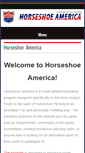Mobile Screenshot of horseshoeamerica.com
